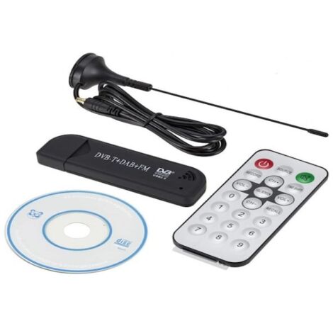 Sintonizador de TV USB 2.0 DVB-T + FM-DAB – Recepción de TV y radio digital