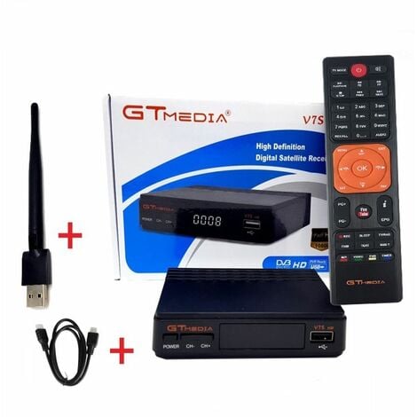 Tecatel Antena TDT LTE Media Ganancia 15 dB BKM Naranja