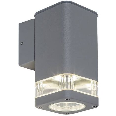 SINTRA, OUTDOOR WALL LAMP, GU10 1  MAX 25W, IP44, GU10, GREY