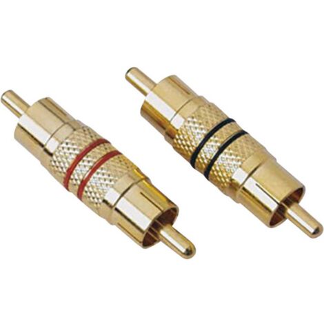 Sinuslive CVM Adaptateur RCA [1x Cinch-RCA mâle - 1x Cinch-RCA mâle] Y43605