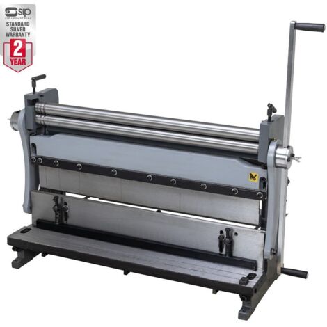 SIP 01529 3-in-1 Metal Shear, Folder & Pyramid Roller