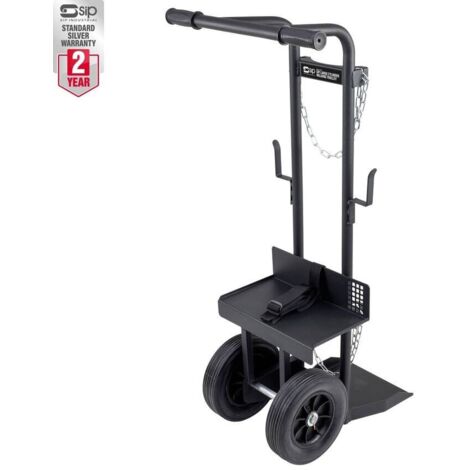 SIP 05719 Large Cylinder Welding Trolley