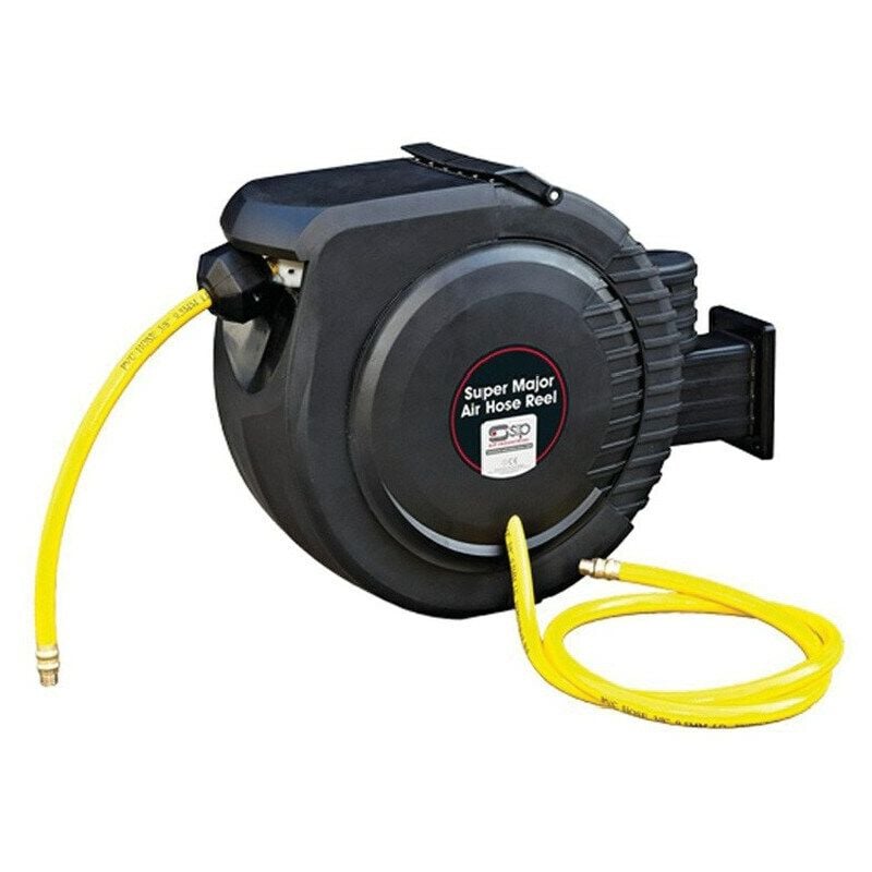 07974 15m Super Major Wall Mountable Air Hose Reels - SIP