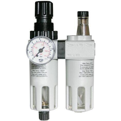 SIP 1/4" Air Control Unit - L5.5 x W11 x H23 cm