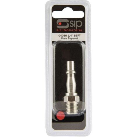SIP 1/4" Male Bayonet Adaptor