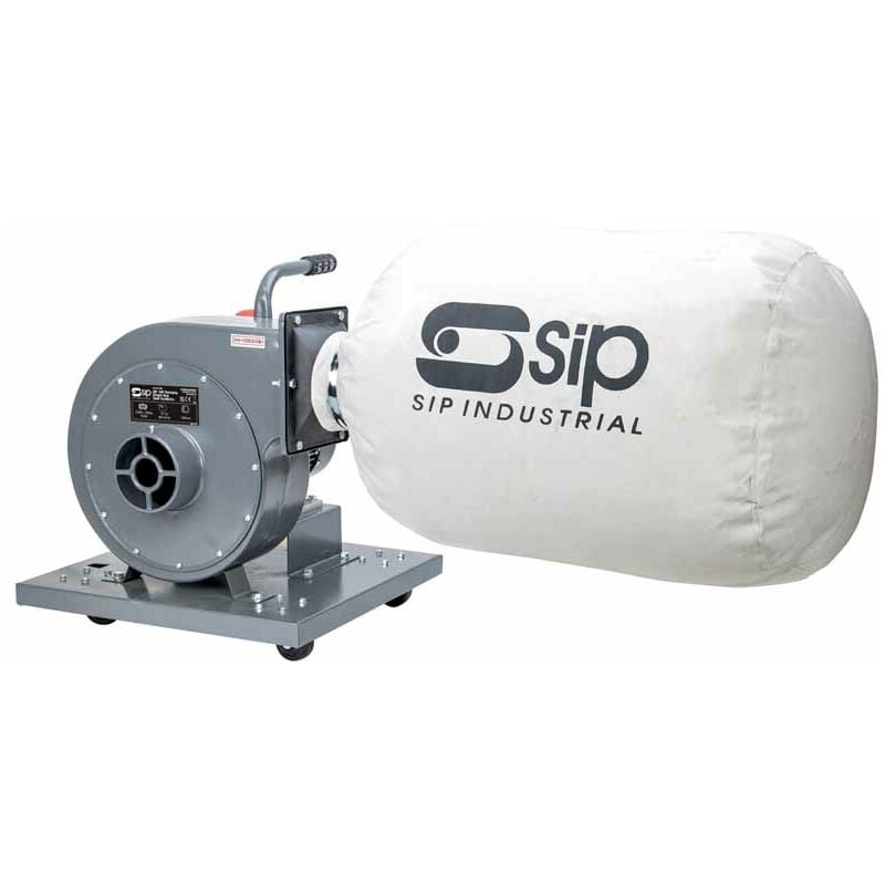 SIP - 1HP Portable Single Bag Dust Collector - L1150 x W550 x H500 mm