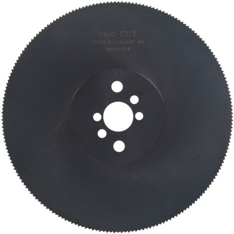 SIP 250 x 2 x 32mm Z200 T4 Metal Circular Blade - L0.3 x W26 x H26 cm