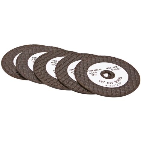 SIP 3" Air Cut-Off Tool Replacement Disc - L0.3 x W7.5 x H7.5 cm