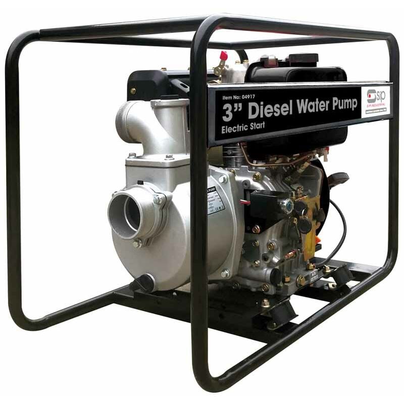 SIP - 3 Inches Diesel Water Pump - L78 x W47 x H60.5 cm