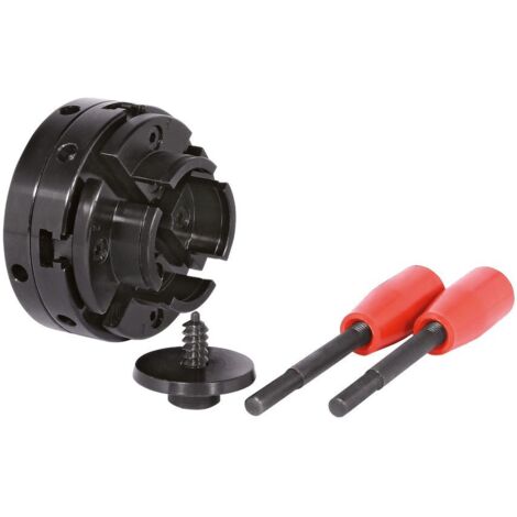 SIP 4 Inches Chuck 3/4 Inches x 16TPI for SIP Wood Lathes - Wood - H10.1 cm