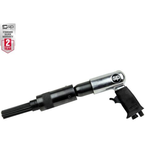 SIP Pistol Grip Air Needle Scaler - L19 x W41 x H6 cm