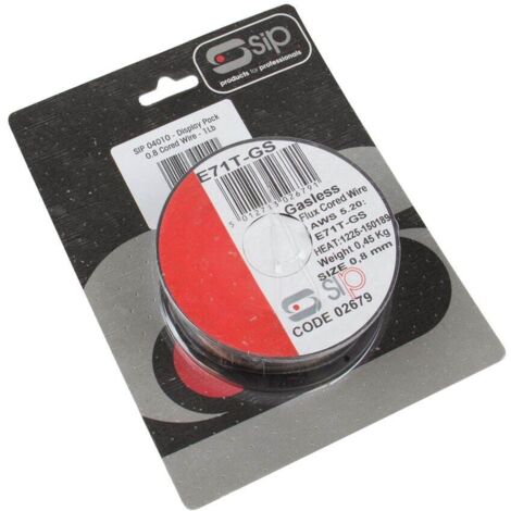SIP SIP 0.45kg x 0.8mm Flux-Cored Welding Wire Pack