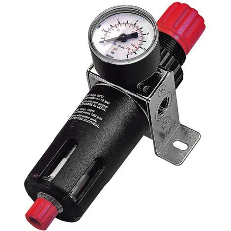 SIP SIP 1/4" Filter Regulator with Gauge