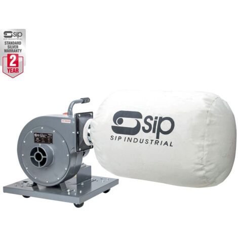 SIP SIP 1HP Portable Single Bag Dust Collector