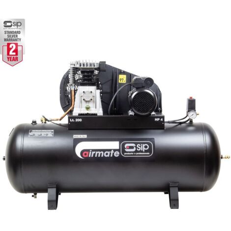 SIP SIP PX4-3/200B Belt Drive Compressor