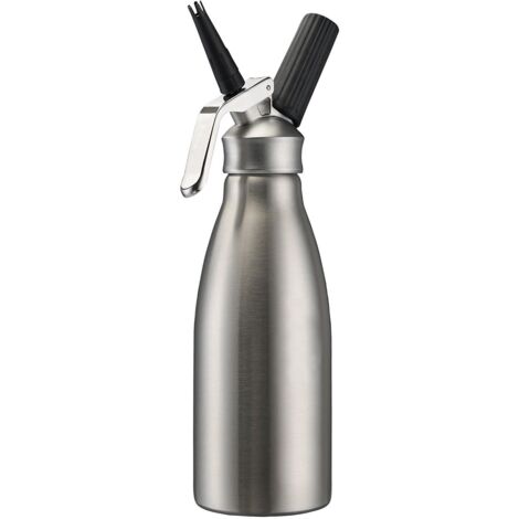 Siphon à crème chantilly inox 1l froid et tiède - Kayser - 4101