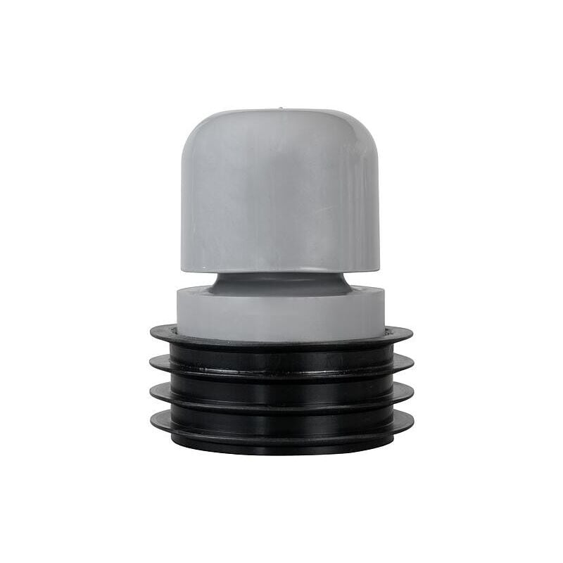 Airfit - Siphon à encastrer dn 110, plastique gris, pour tuyaux ø intérieur 100-104mm