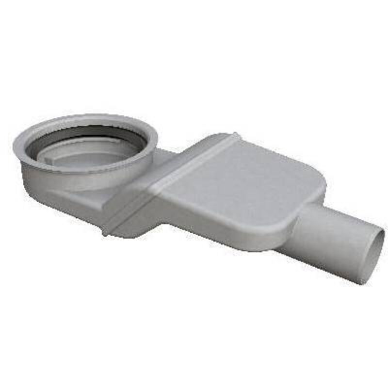 Siphon à semelle plate pour drains de sol