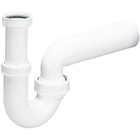 Siphon à tube Dallmer 100/0 sans raccord pour appareils ménagers 1½ x DN 50