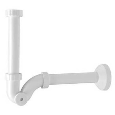 Siphon abs blanc s pour bidet
