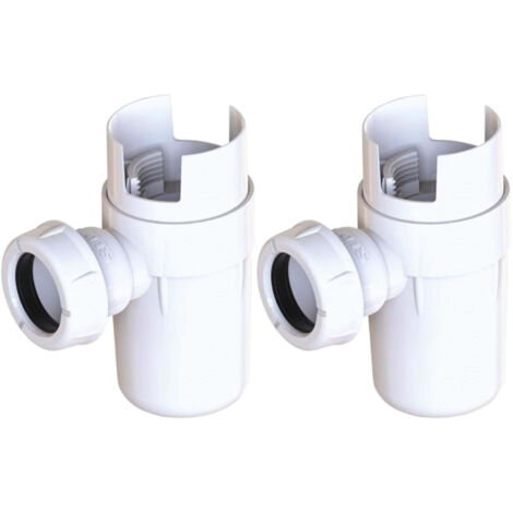 Siphon avec dÃ©flecteur, normalisÃ© N, avec dÃ©flecteur - lot de 2