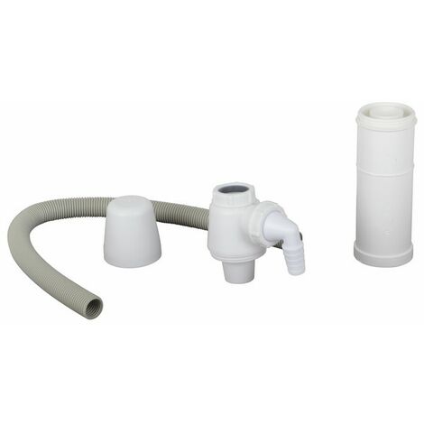 Siphon avec tuyau d'ecoulement -90 - DE DIETRICH CHAPPEE : S57926