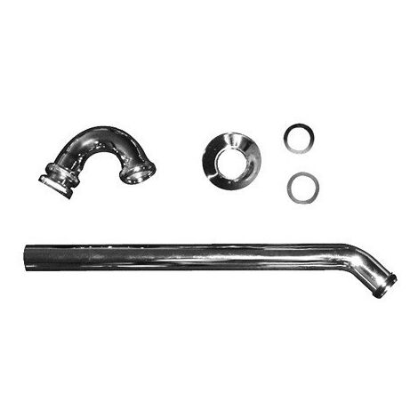 Siphon bidet tubulaire 1 1/4 pouce chromé DURAVIT