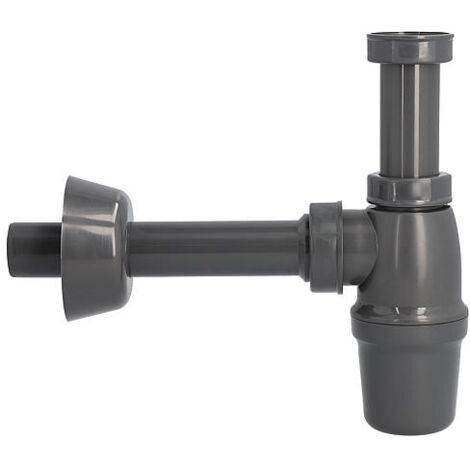 Siphon bouteille DN32 1 1/4" x 32 mm en matière recyclée