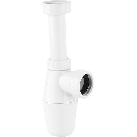 Siphon bouteille PP pour evier diam. 40mm x 1 1/2"
