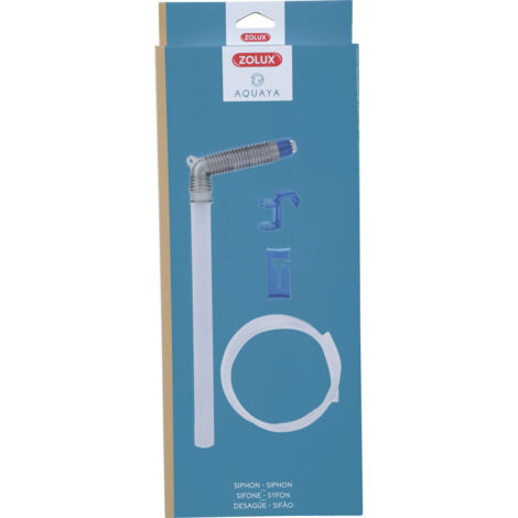 Siphon complet  auto amorçant pour nettoyage aquarium - zolux