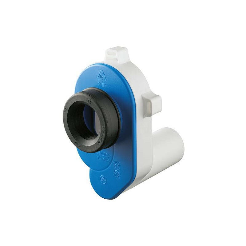 Siphon d'aspiration pe p. urinoir sortie horizontale pour tube 50 mm avec joint