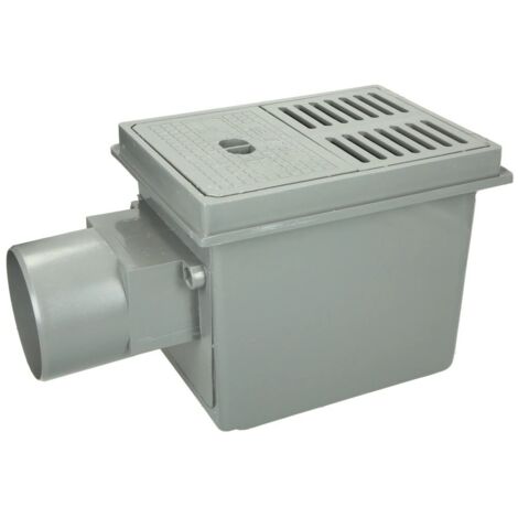 Siphon de cave avec clapet anti-retour triple DN110