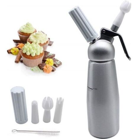 Siphon de cuisine professionnel - Batida - 500ml - Aluminium - Facile à nettoyer - Résistant