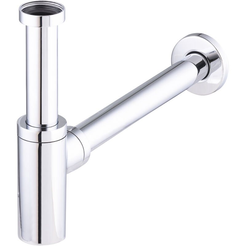 Noyon&thiebault - Siphon de lavabo rond métal 1'1/4 Chromé