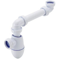 Siphon de lavabo a culot déporté - 1 1/4 - O 32 mm - Easyphon - Nicoll
