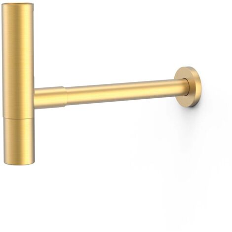 Siphon de lavabo apparent télescopique AVEC CACHE‑SIPHON - TRES 16110342OM