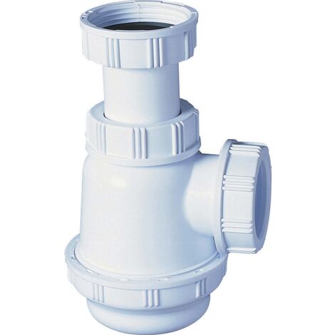 SIPHON DE LAVABO/BIDET À CULOT COURT WIRQUIN PRO Ø32MM 30720397