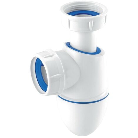 NICOLL Siphon lavabo easyphon bi-injection réglable PVC Ø32