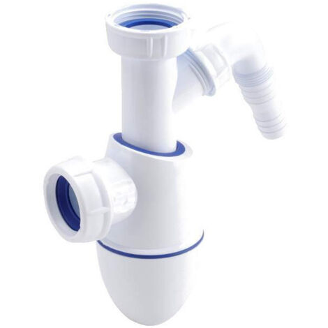 Siphon pour évier et machine à laver, plastique recyclé