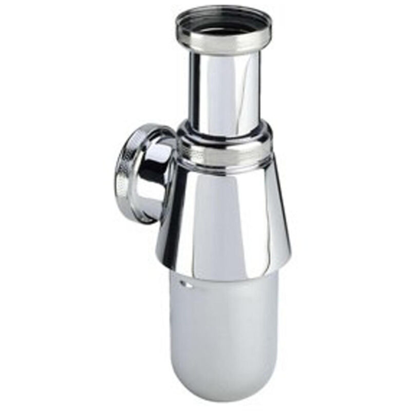 Siphon de lavabo et bidet en laiton chromé grand culot 33x42 105082 Viega