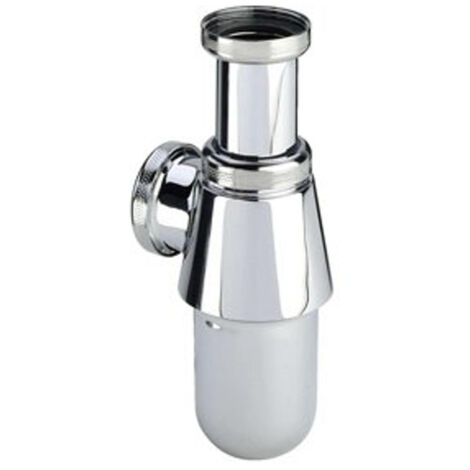Siphon de lavabo et bidet en laiton chromé grand culot 33x42 105082 - VIEGA SARL