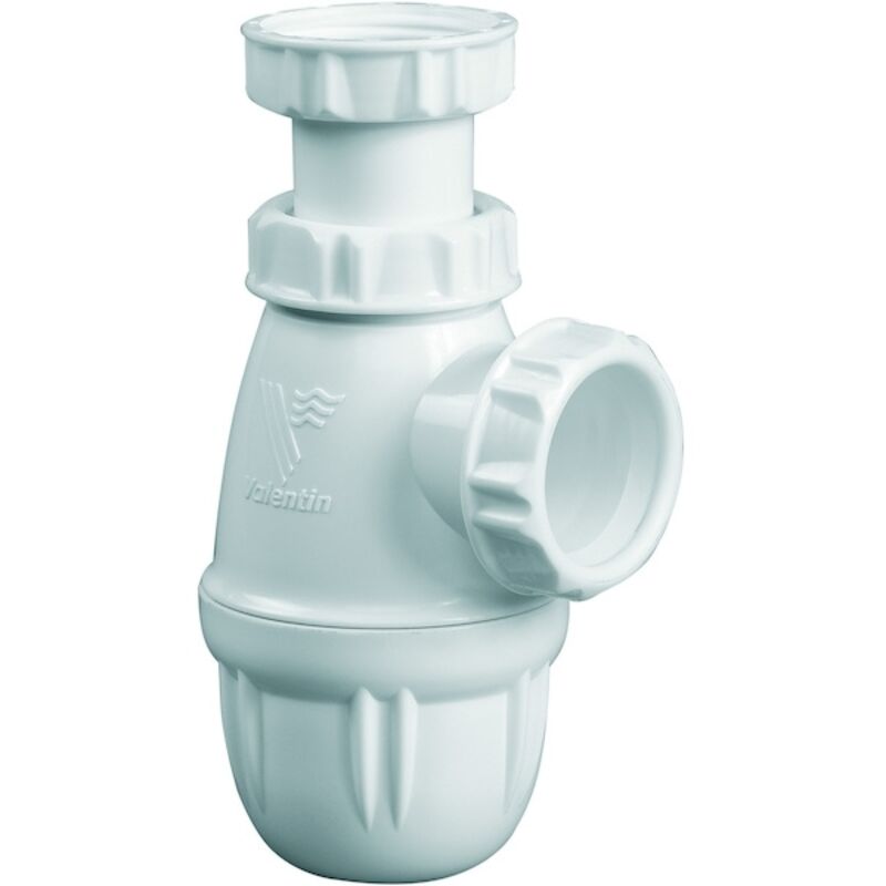 Siphon lavabo réglable à culot démontable