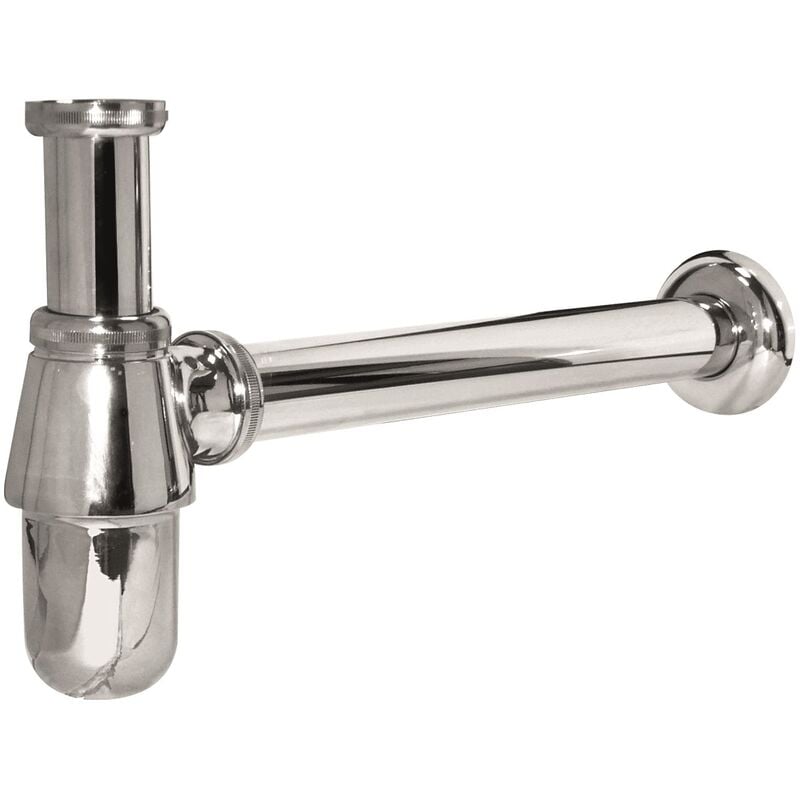 Siphon de lavabo grande tasse - Chromé