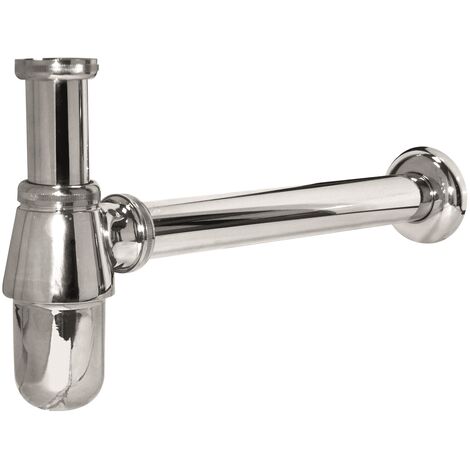 Siphon de lavabo grande tasse - Chromé