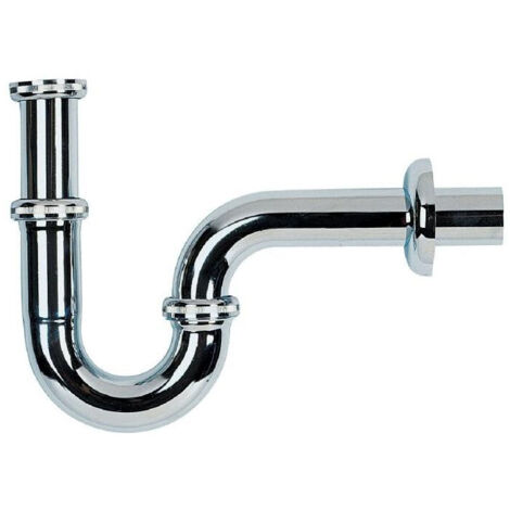 Siphon de lavabo laiton chromé réglable - 1'1/4 - Ø 32 mm  
