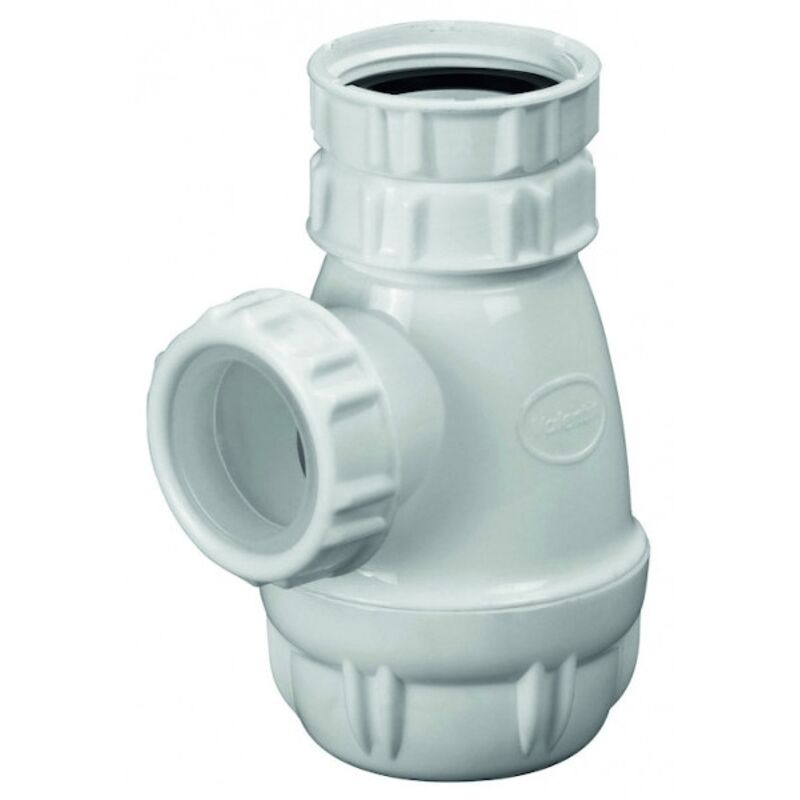 Siphon de vasque compact Valentin blanc 32mm
