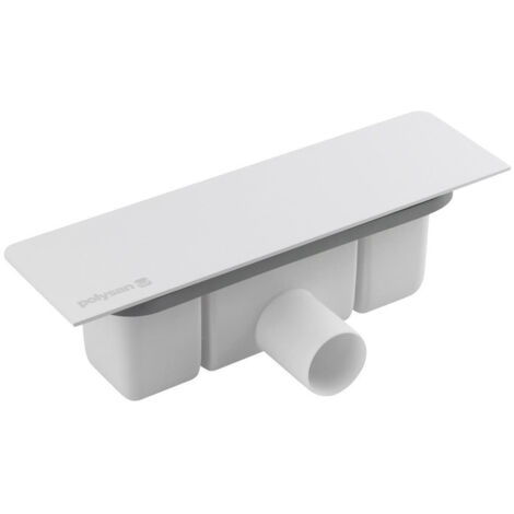 Siphon de receveur de douche Polysan DN 40, blanc (26327)