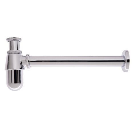 Siphon de salle de bain - Badplaats -  avec drain - Chrome - Sip