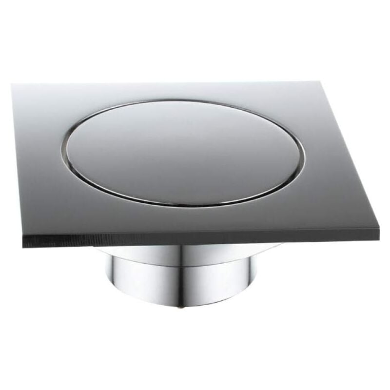 Forehill - Siphon de sol à rebond Salle de douche drain de sol scellé (drain de sol à rebond)