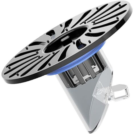 Siphon de sol anti odeur pour salle de bain, clapet anti retour, installation facile Idéal pour buanderie et salle de bain